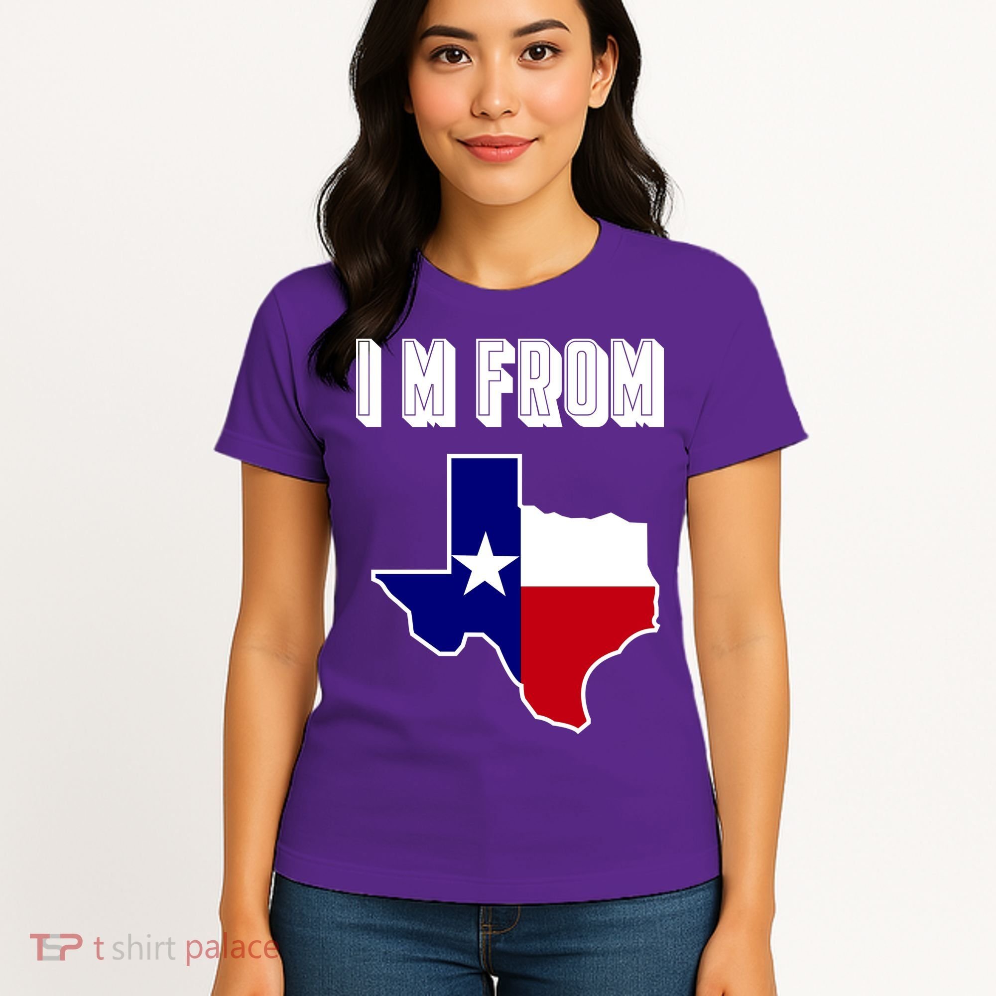 I Am From Texas Women's T-Shirt