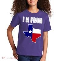 I Am From Texas Kids T-Shirt thumb 2
