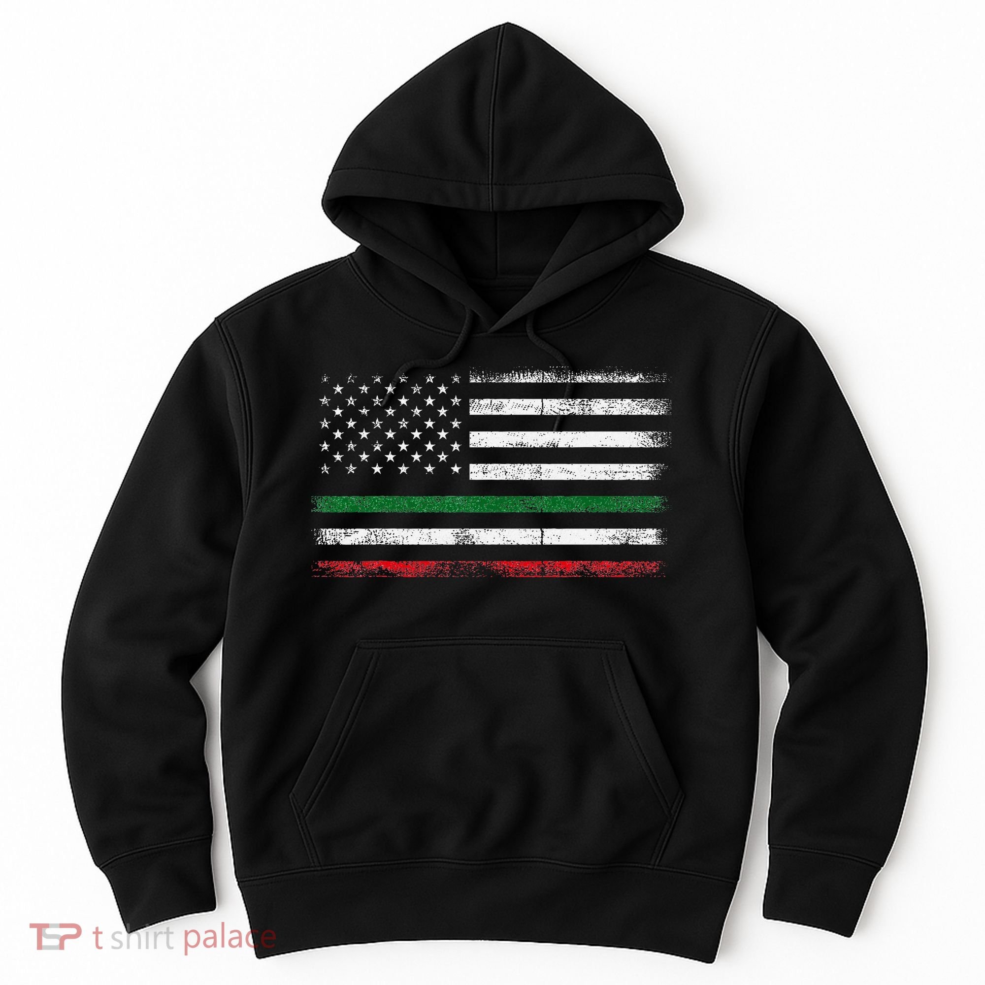 Italian American Flag Italy Flag Hoodie