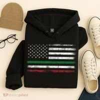 Italian American Flag Italy Flag Hoodie thumb 4