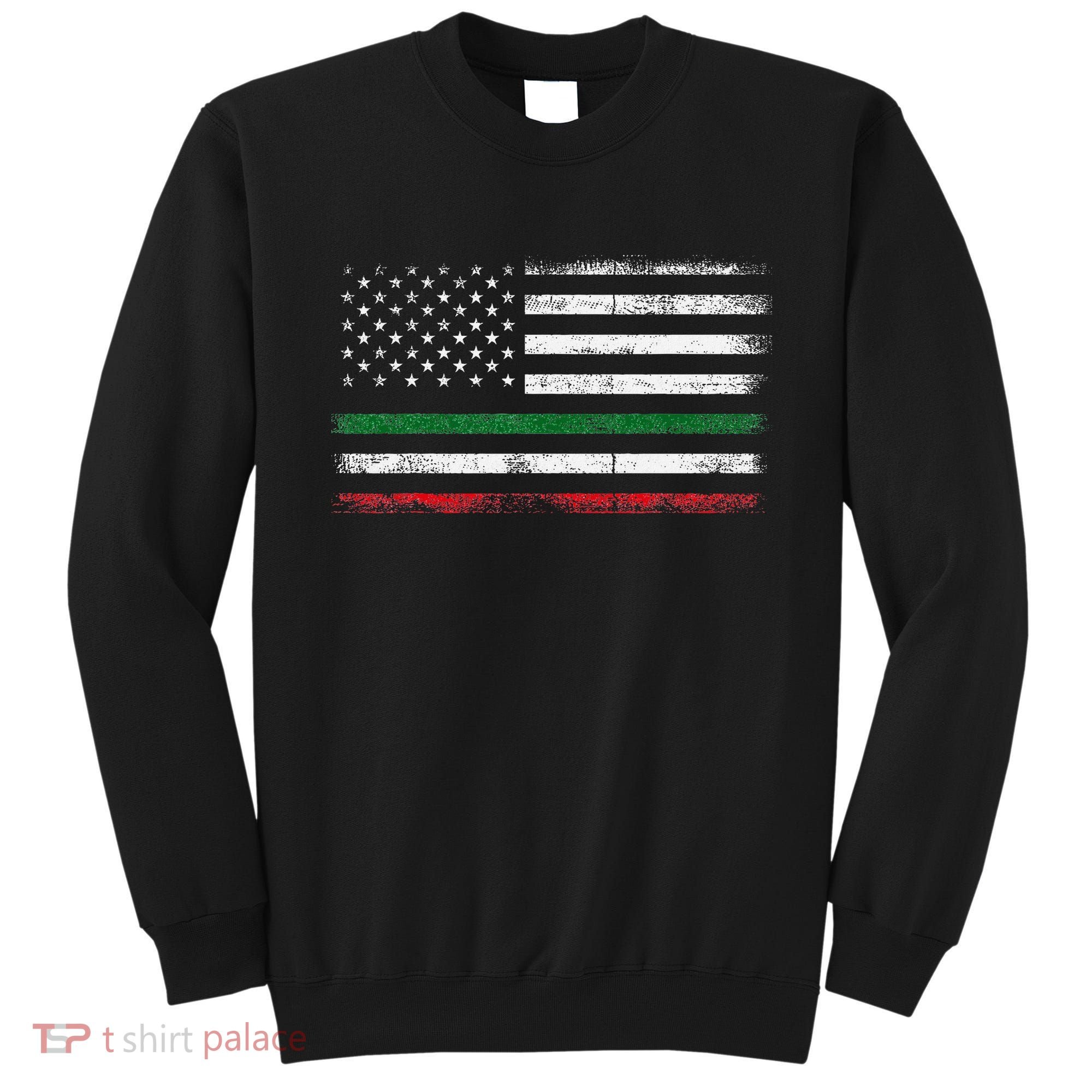 Italian American Flag Italy Flag Sweatshirt