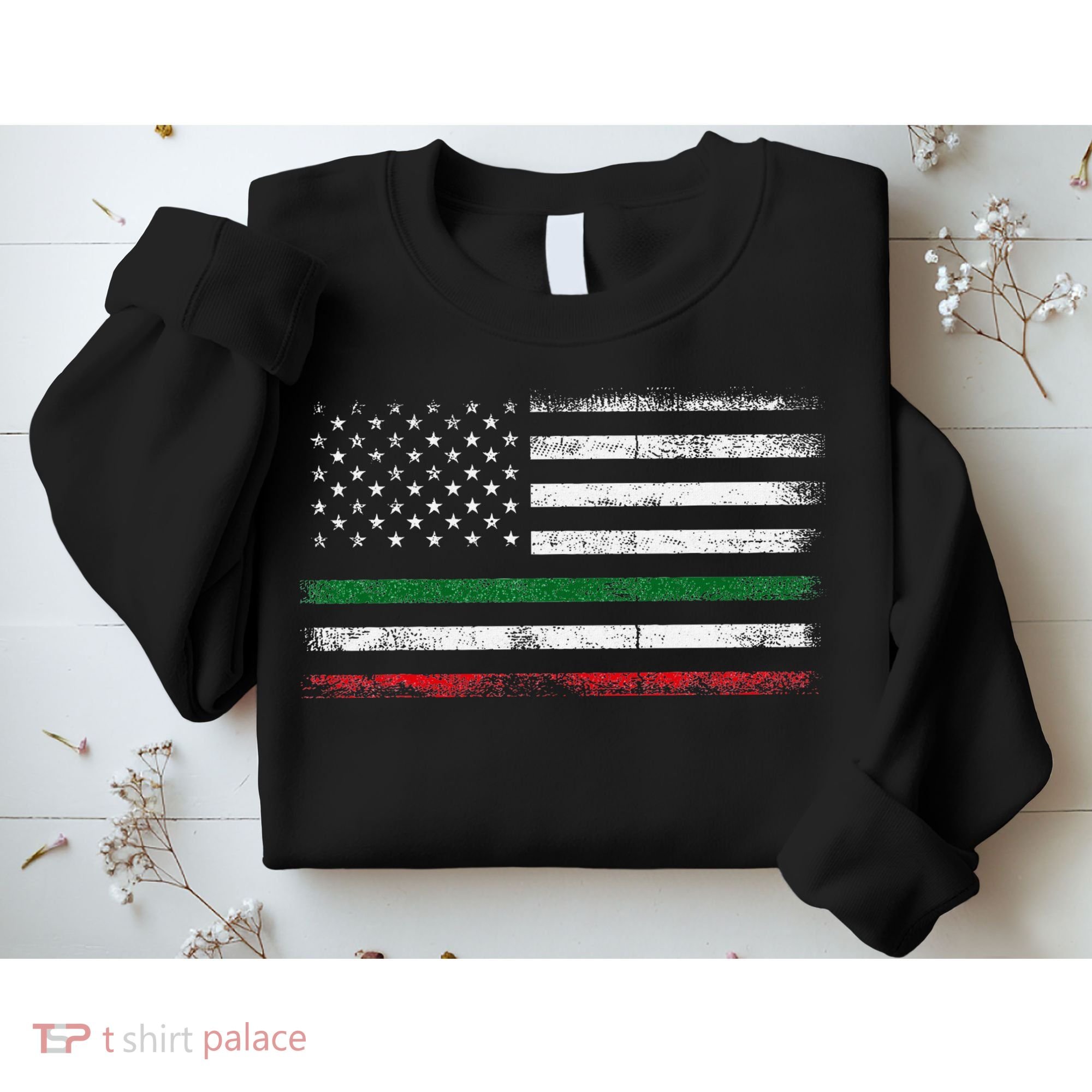 Italian American Flag Italy Flag Sweatshirt