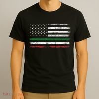 Italian American Flag Italy Flag T-Shirt thumb 3