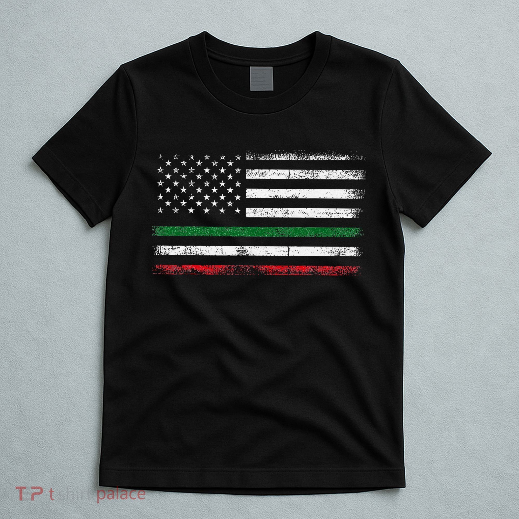 Italian American Flag Italy Flag T-Shirt