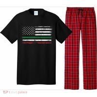 Italian American Flag Italy Flag Pajama Set thumb 0