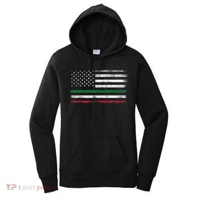 Italian American Flag Italy Flag Women's Hoodie