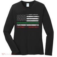 Italian American Flag Italy Flag Women's Long Sleeve Shirt thumb 0
