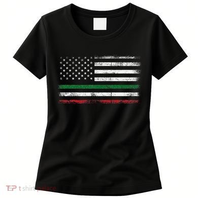 Italian American Flag Italy Flag Women's T-Shirt