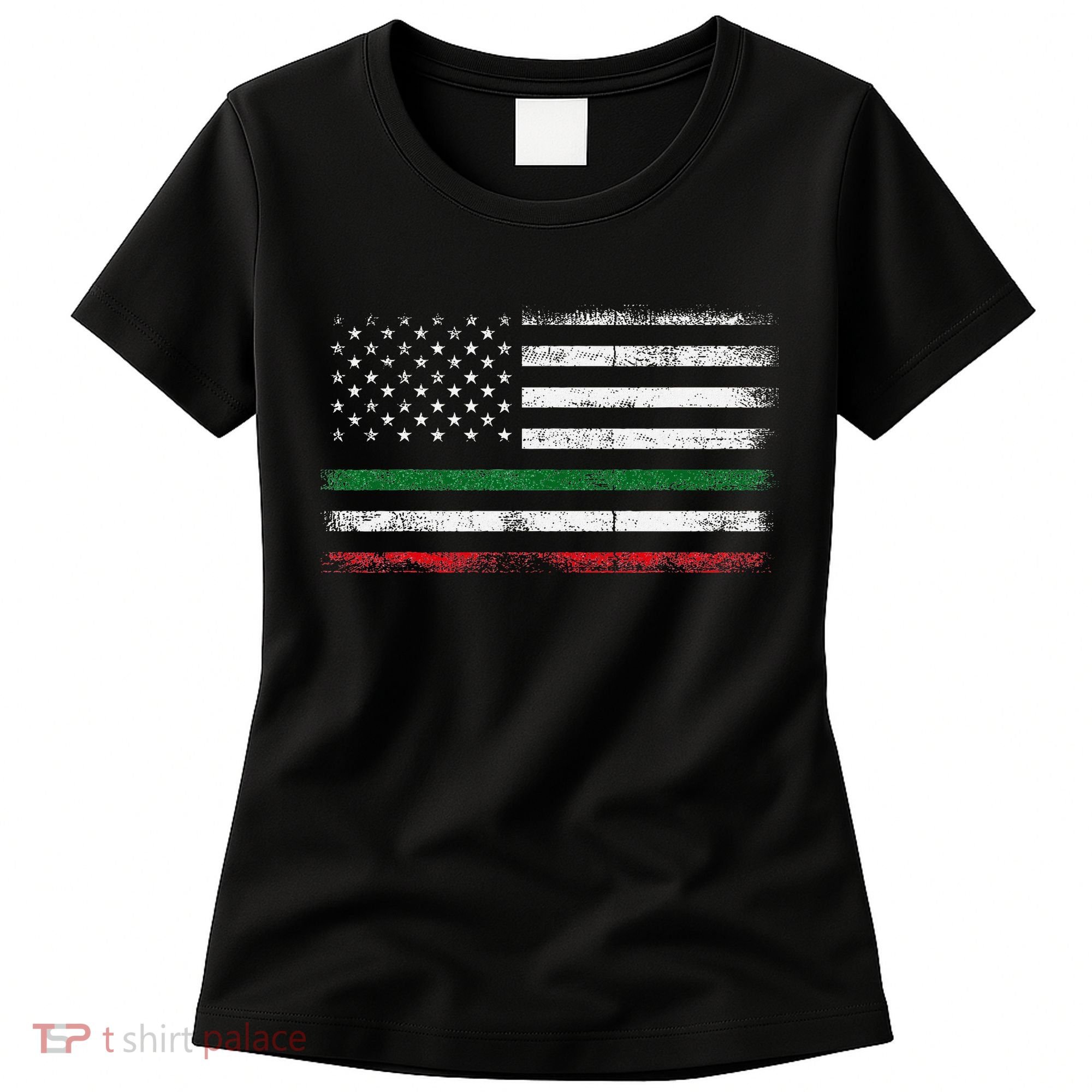 Italian American Flag Italy Flag Women's T-Shirt