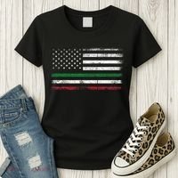 Italian American Flag Italy Flag Women's T-Shirt thumb 3