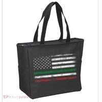 Italian American Flag Italy Flag Tote Bag thumb 2