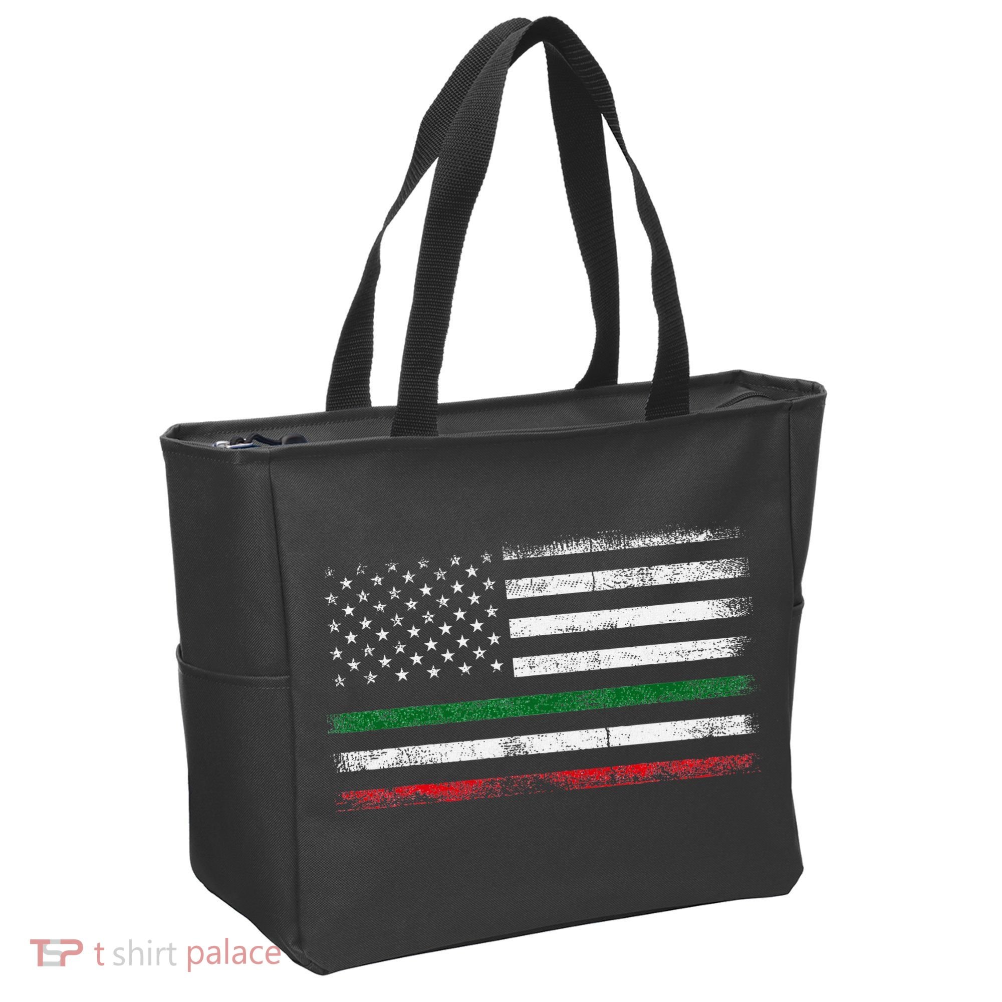 Italian American Flag Italy Flag Tote Bag