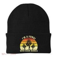 I'm A Fungi Funny Mushroom Foraging Retro FungiHunter Beanie thumb 0