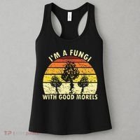 I'm A Fungi Funny Mushroom Foraging Retro FungiHunter Women's Tank Top thumb 3