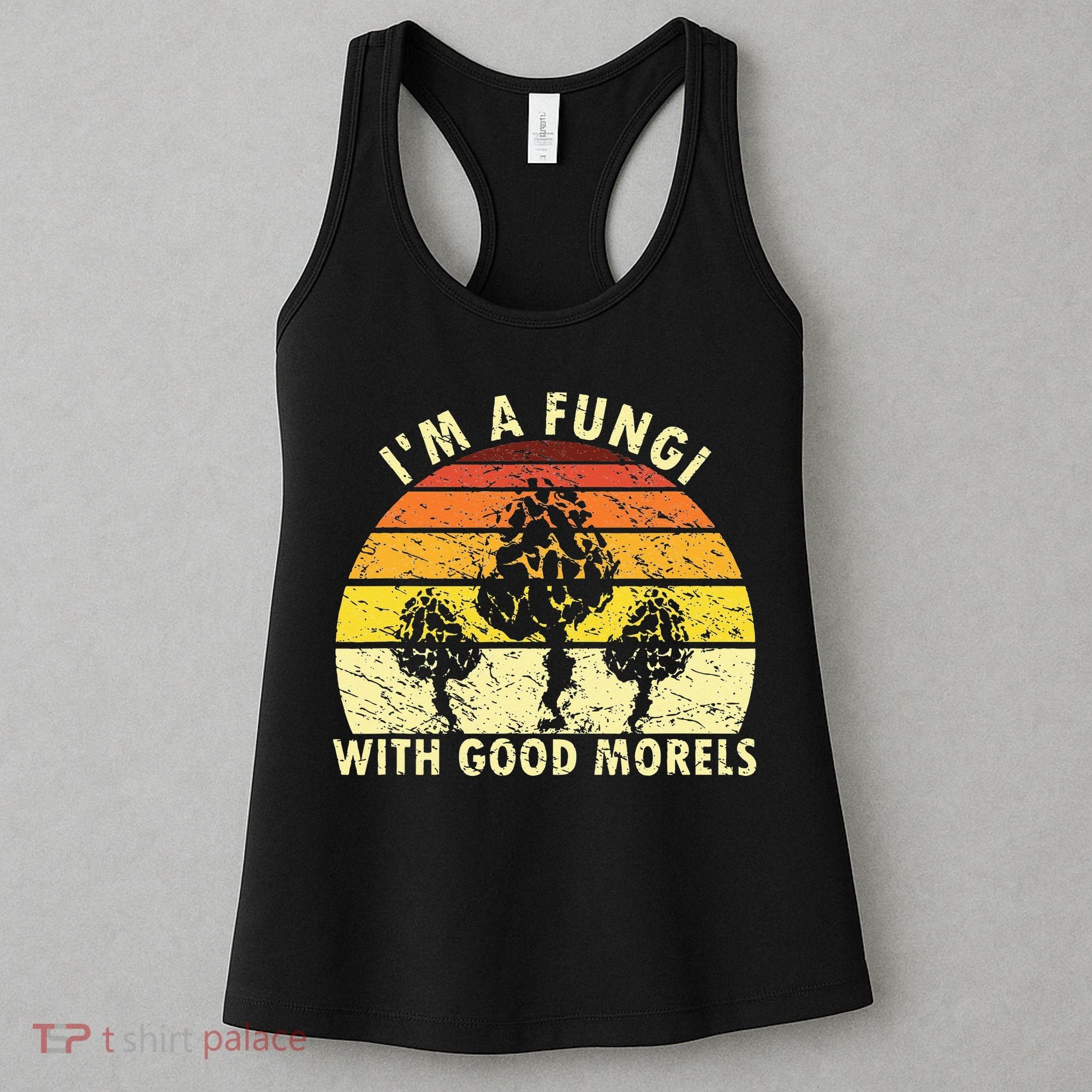 I'm A Fungi Funny Mushroom Foraging Retro FungiHunter Women's Tank Top