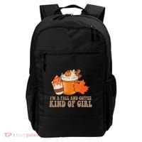 Im A Fall And Coffee Kind Of Girl Cute Backpack thumb 0