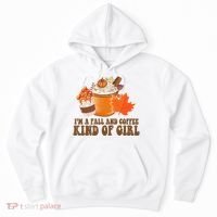 Im A Fall And Coffee Kind Of Girl Cute Hoodie thumb 0
