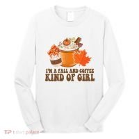 Im A Fall And Coffee Kind Of Girl Cute Long Sleeve Shirt thumb 0
