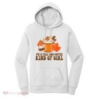 Im A Fall And Coffee Kind Of Girl Cute Women's Hoodie thumb 0