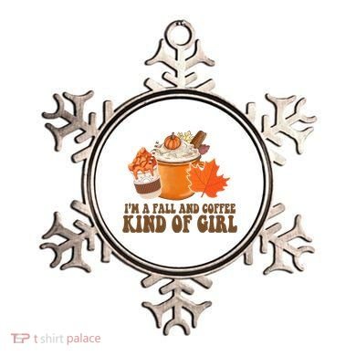 Im A Fall And Coffee Kind Of Girl Cute Ornament