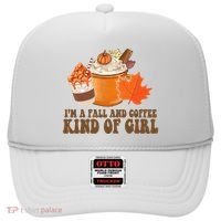 Im A Fall And Coffee Kind Of Girl Cute Hat thumb 0