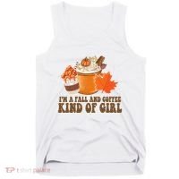 Im A Fall And Coffee Kind Of Girl Cute Tank Top thumb 0