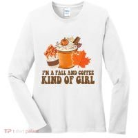 Im A Fall And Coffee Kind Of Girl Cute Women's Long Sleeve Shirt thumb 0