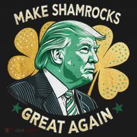 Irish American Funny Make St. Patrick’S Day Great Again Apron thumb 3