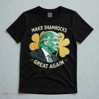 Irish American Funny Make St. Patrick’S Day Great Again T-Shirt thumb 5