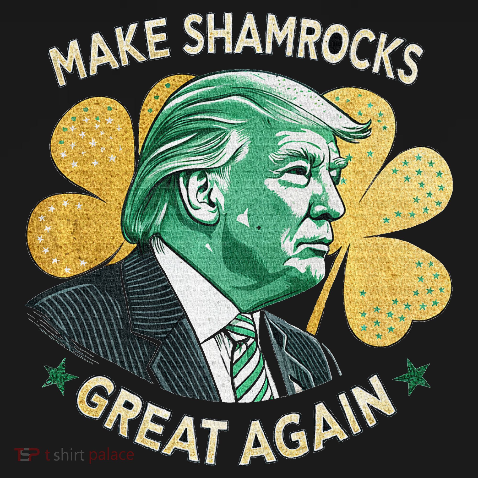 Irish American Funny Make St. Patrick’S Day Great Again Pajama Set