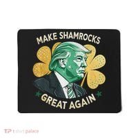 Irish American Funny Make St. Patrick’S Day Great Again Mousepad thumb 0