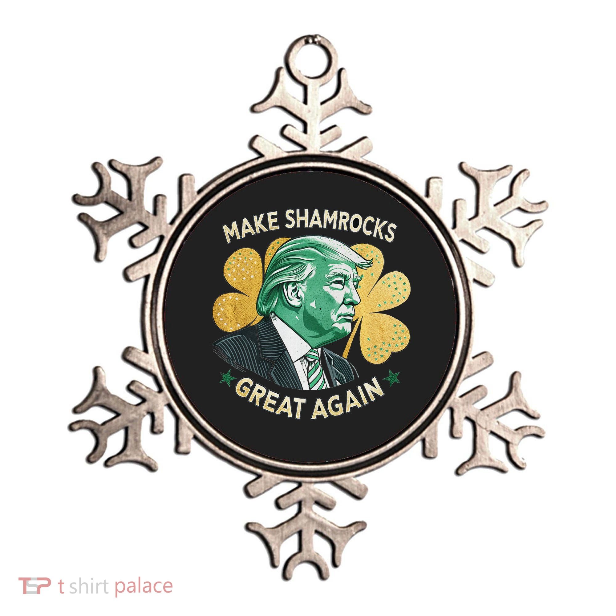 Irish American Funny Make St. Patrick’S Day Great Again Ornament