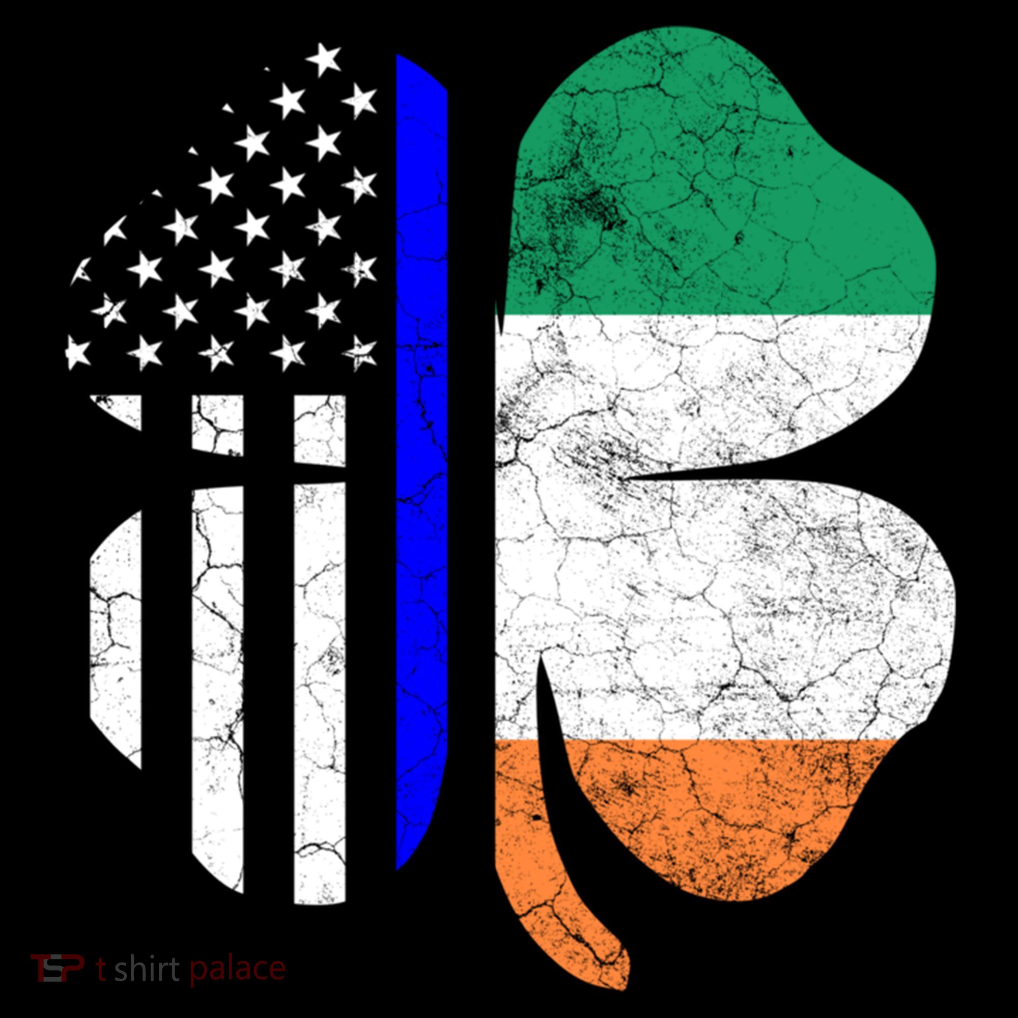 Irish American Flag Police St Patricks Day Saint Paddys Cool Gift Coffee Mug