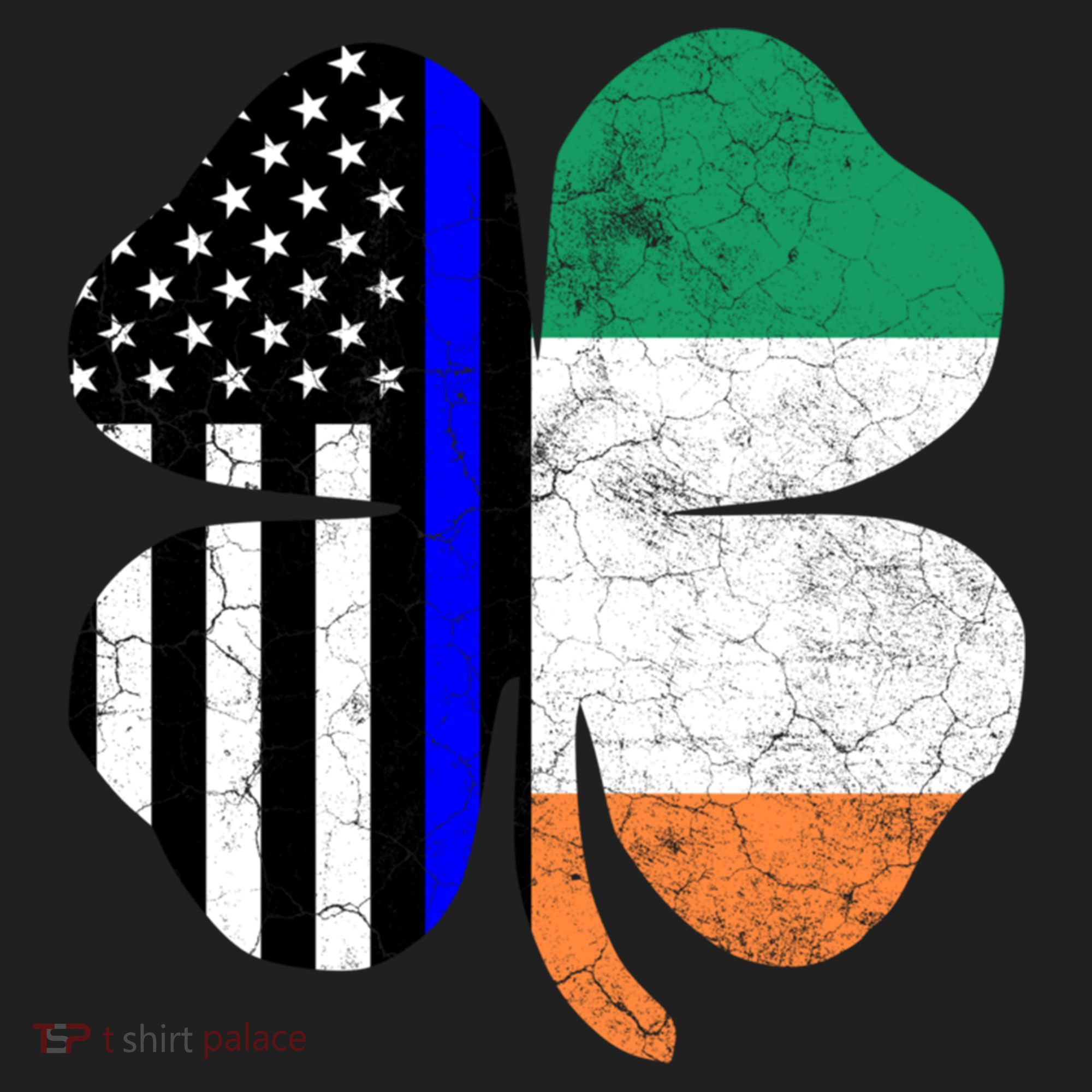 Irish American Flag Police St Patricks Day Saint Paddys Cool Gift Hat