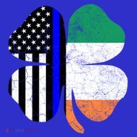 Irish American Flag Police St Patricks Day Saint Paddys Cool Gift Sweatshirt thumb 3