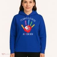 Ill Always Fight For You Ausome Mom Autism Awareness Hoodie thumb 5