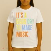 It's A Good Day To Make Music Funny Music Lover Teacher T-Shirt thumb 4