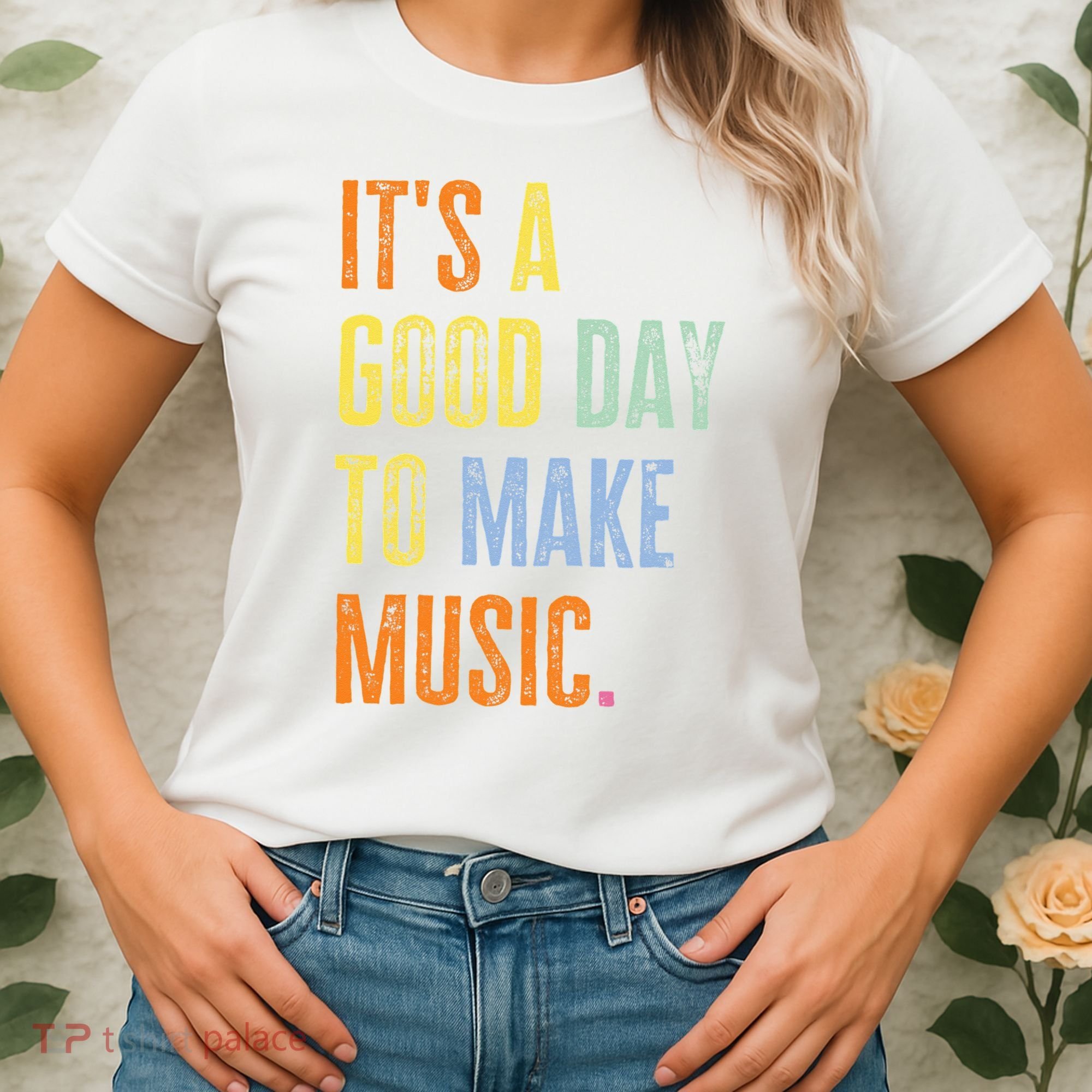 It's A Good Day To Make Music Funny Music Lover Teacher Women's T-Shirt