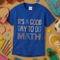 ItS A Good Day To Do Math Funny Back To School Math Teacher Meaningful Gift Kids T-Shirt thumb 3