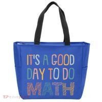 ItS A Good Day To Do Math Funny Back To School Math Teacher Meaningful Gift Tote Bag thumb 0