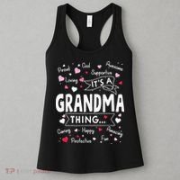 Its A Grandma Thing Funny Sayings Cute Grandma Mothers Day Women's Tank Top thumb 3