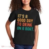 It's A Good Day To Drink On A Boat Kids T-Shirt thumb 2