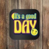 It's A Good Day Retro Positive Happy Coaster thumb 0