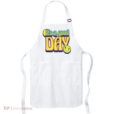 It's A Good Day Retro Positive Happy Apron