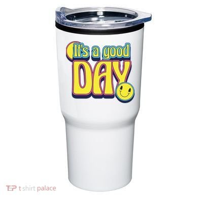 It's A Good Day Retro Positive Happy Tumbler