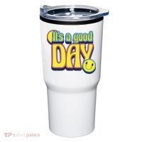 It's A Good Day Retro Positive Happy Tumbler thumb 0