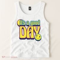 It's A Good Day Retro Positive Happy Tank Top thumb 2