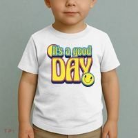 It's A Good Day Retro Positive Happy Toddler T-Shirt thumb 2