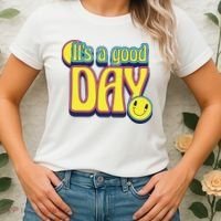 It's A Good Day Retro Positive Happy Women's T-Shirt thumb 2