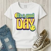 It's A Good Day Retro Positive Happy Women's T-Shirt thumb 3